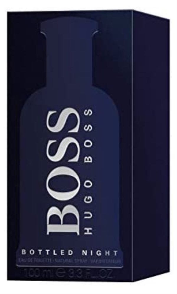 Boss Bottled Night By Hugo Boss For Men EDT Spray 3.4 fl oz