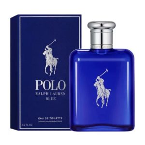 Polo Blue By Ralph Lauren For Men Eau de Toilette Spray 4.2 FL OZ