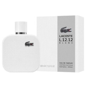 Lacoste L.12.12 Blanc For Men Eau de Parfum Spray 3.3 fl oz