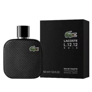 Lacoste L.12.12 Noir For Men Eau de Toilette Spray 3.3 fl oz